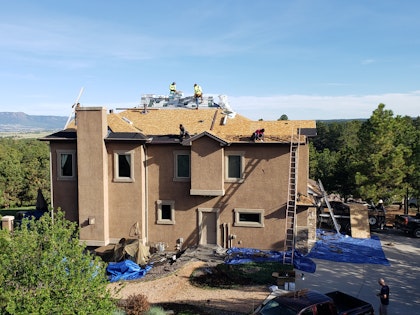 Roof replacement in colorado